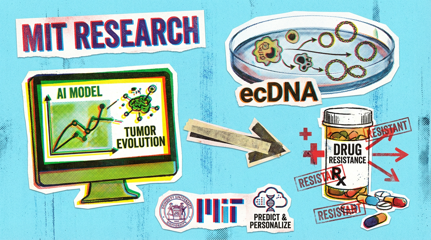  מחקר ב-MIT מנסה לפתח מודל AI שינבא איך גידולים מפתחים עמידות לטיפול
